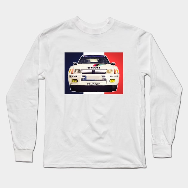 205 turbo Long Sleeve T-Shirt by TeEmporium